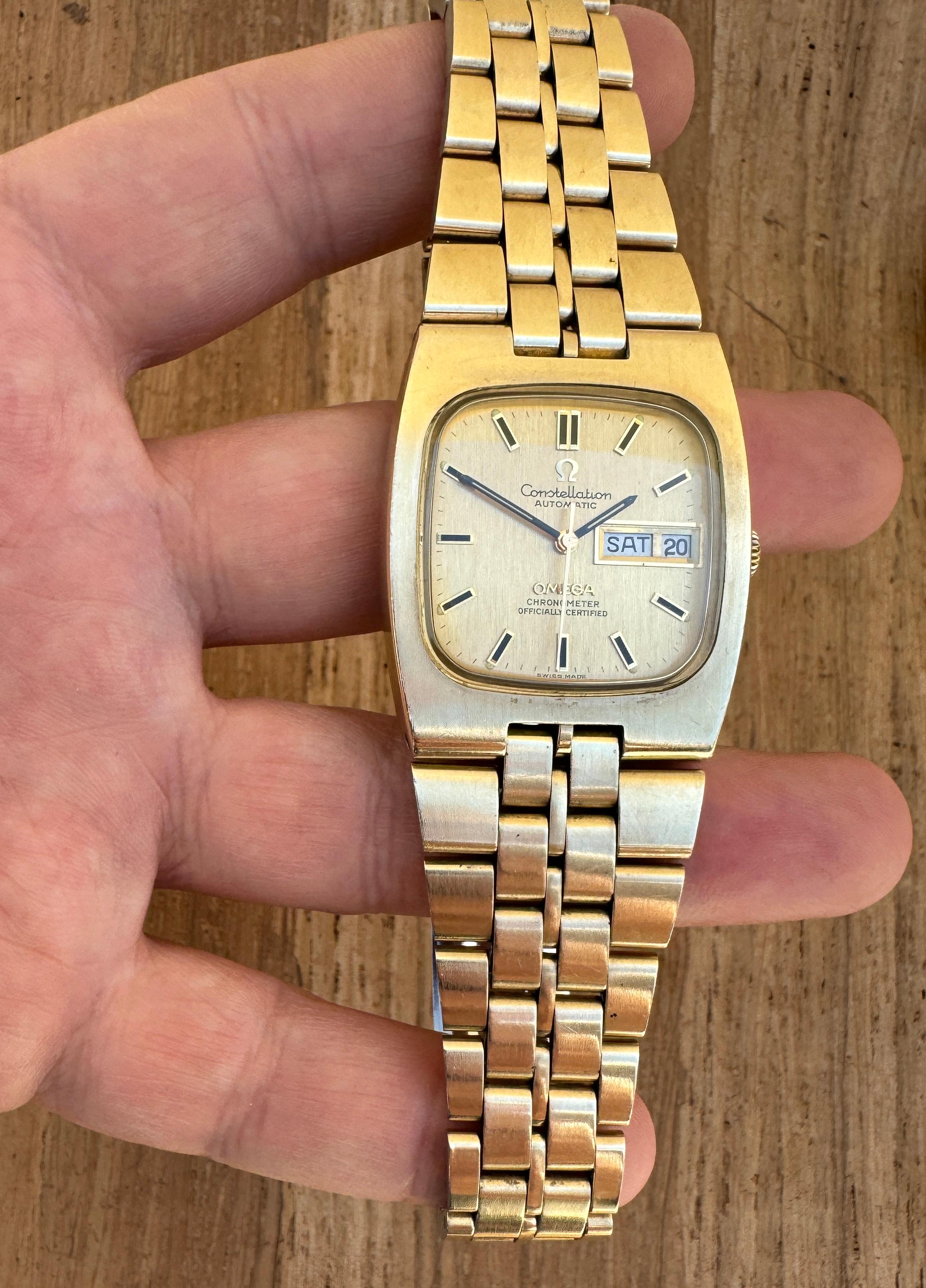 orologio omega constellation oro anni '70 prezzo