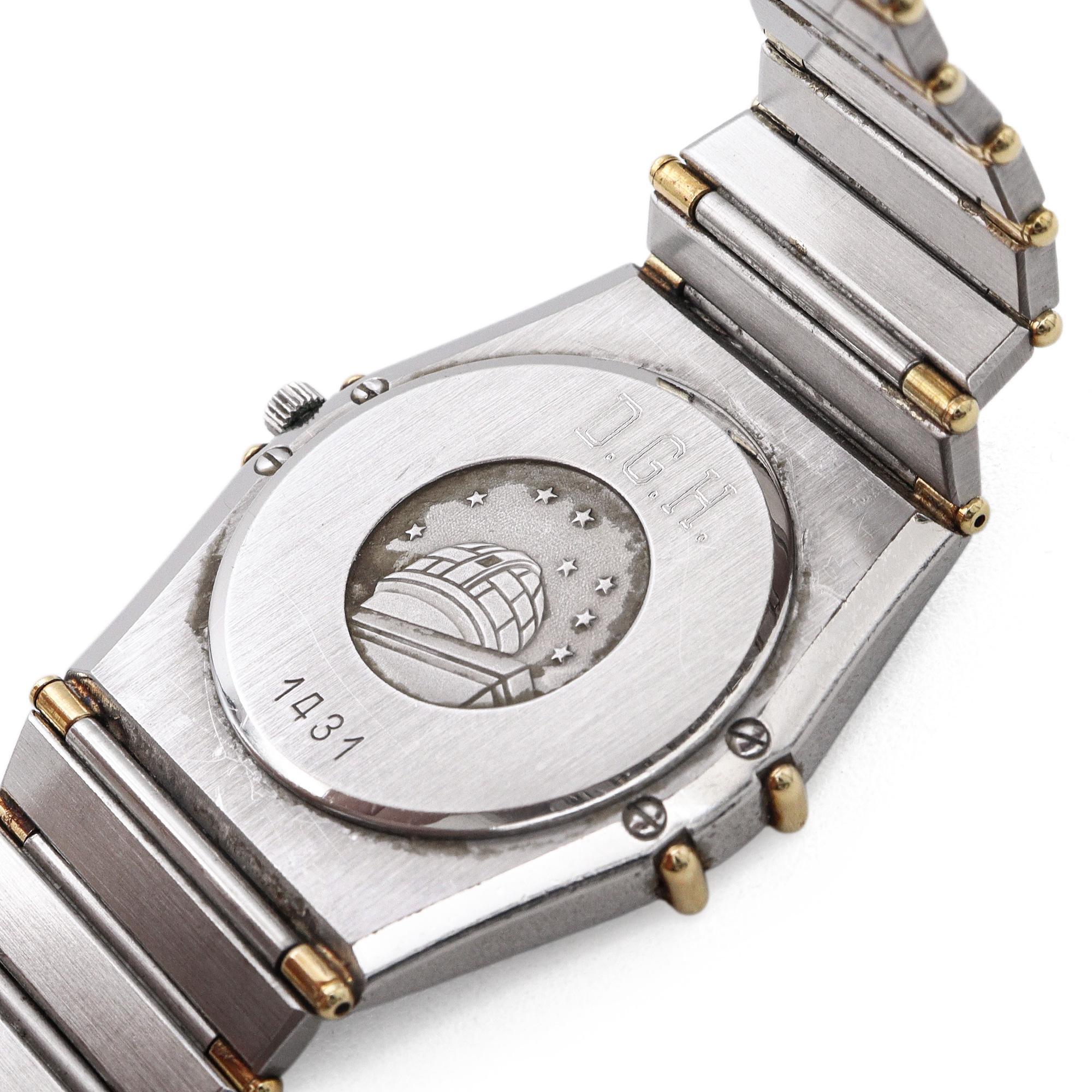 Omega Constellation Chronometer Two Tone Men's Watch For Sale 3