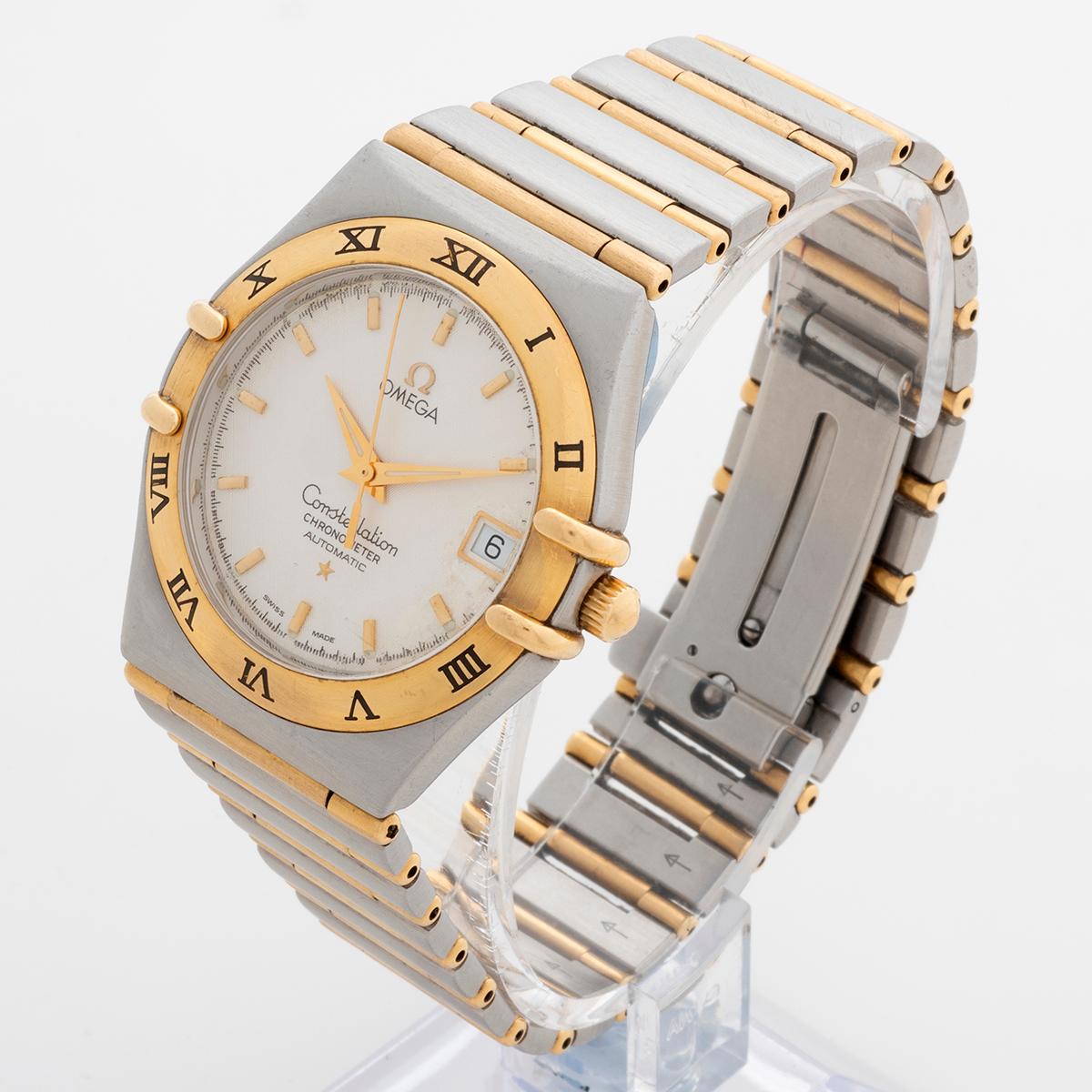 Omega Constellation Chronometer Wristwatch. 18K Yellow Gold, Year 2006 In Good Condition In Canterbury, GB