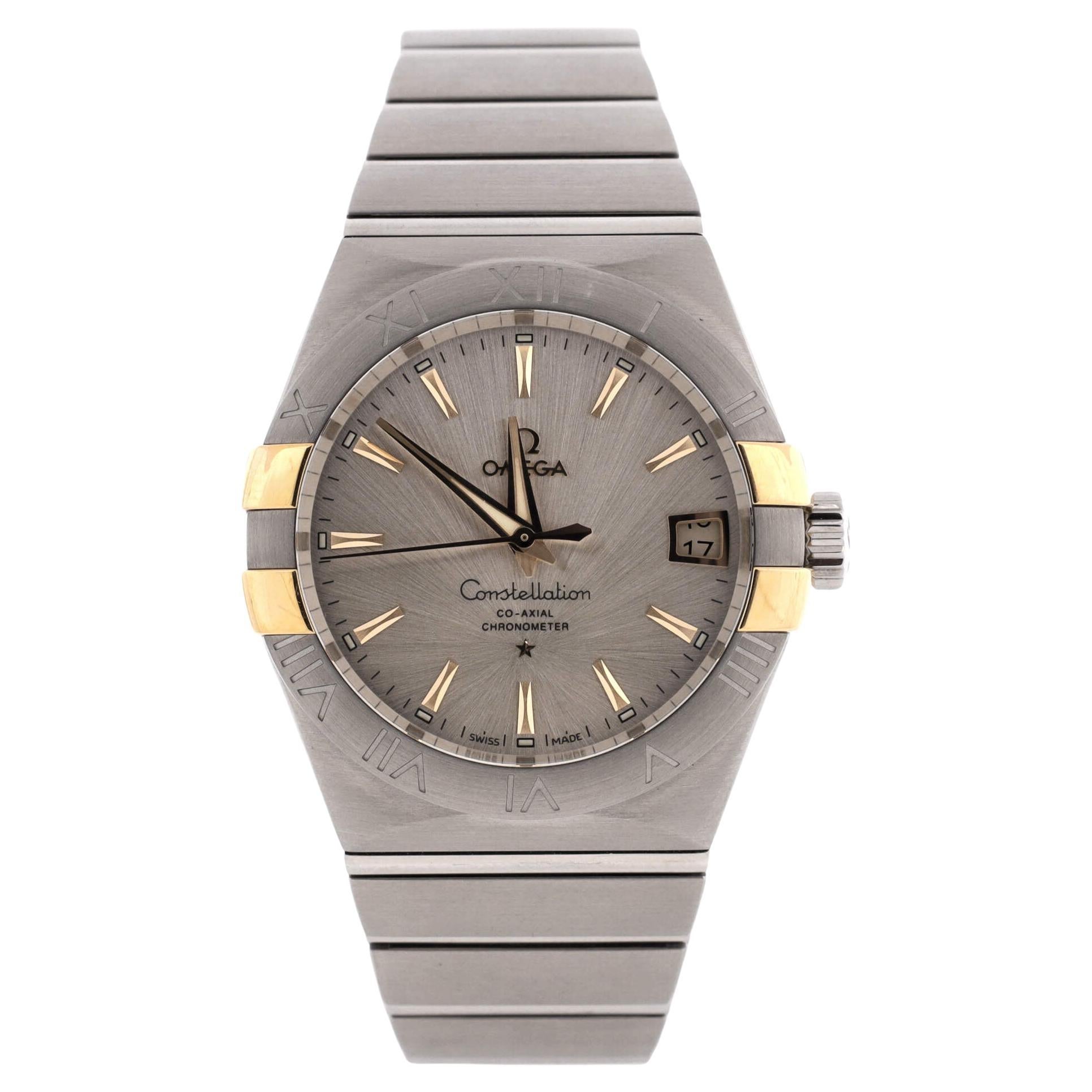 Omega Constellation Co-Axial Chronometer Automatic Watch Stainless Steel  For Sale