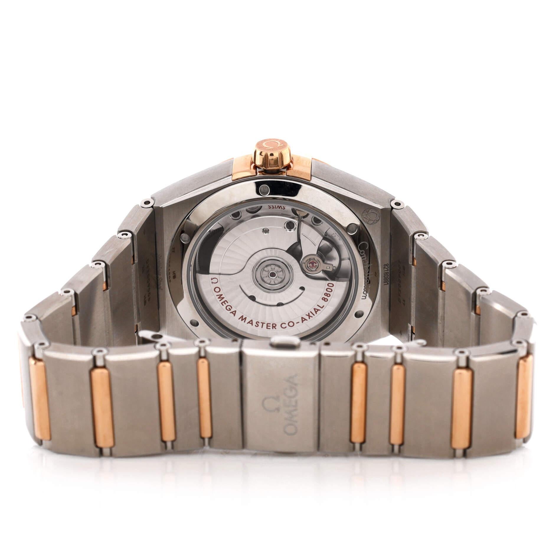 Omega Constellation Co-Axial Master Chronometer Automatic Watch Stainless Steel In Good Condition For Sale In New York, NY