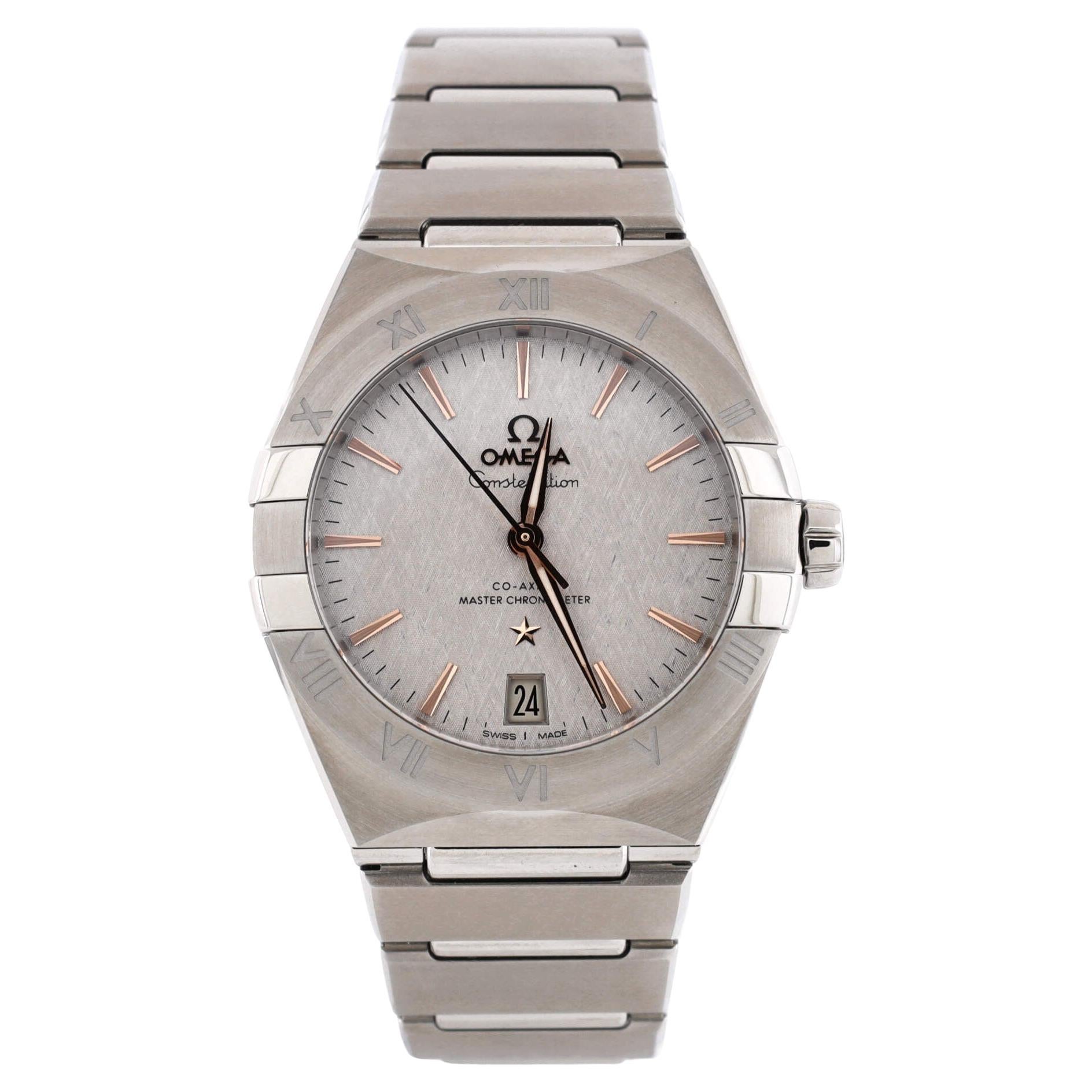 Vintage Omega Constellation Stainless Steel Watch, 1963 at 1stDibs