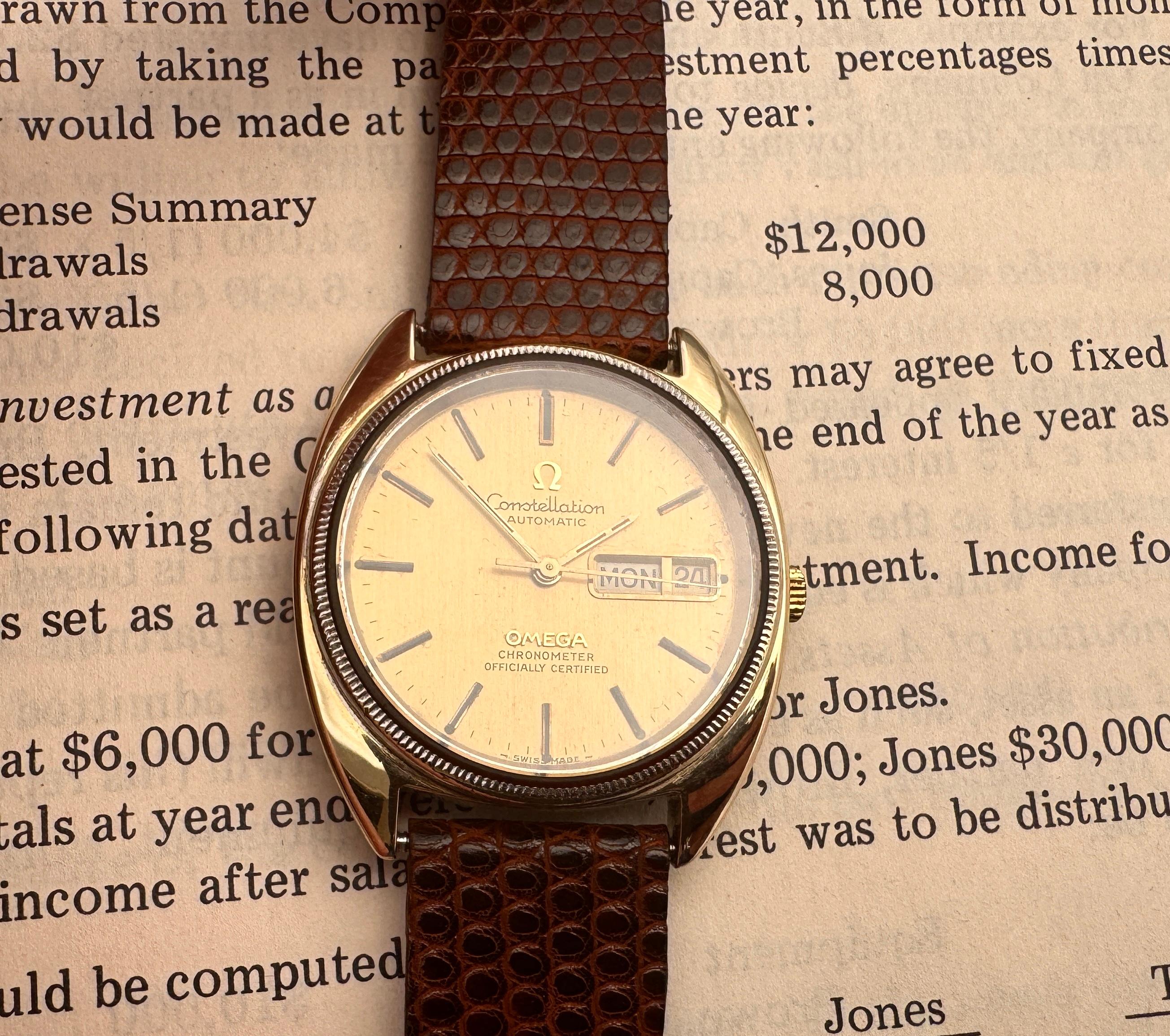 Omega Constellation Day-Date 1680057 Automatikuhr im Angebot 6