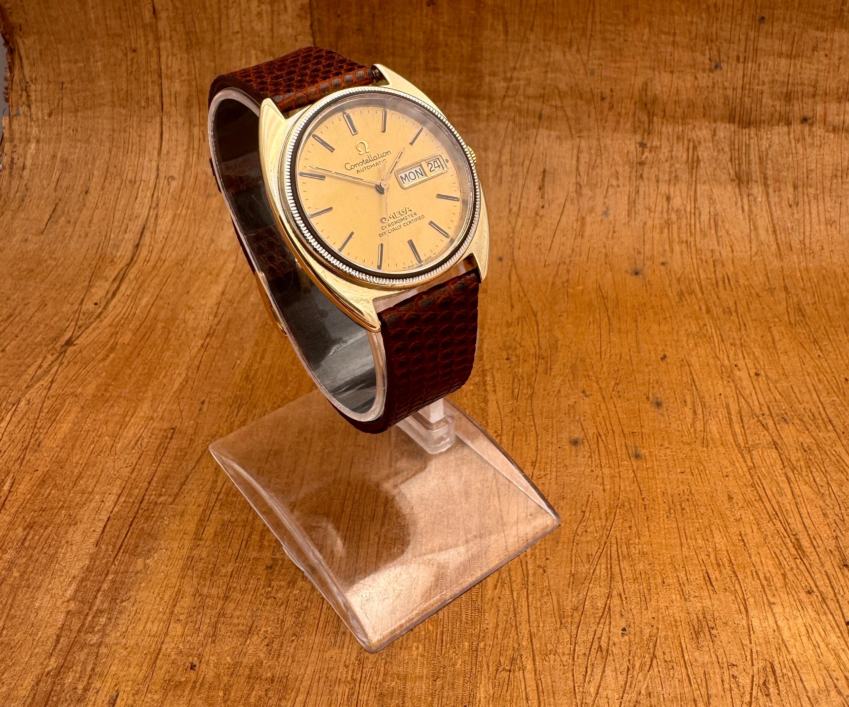 Omega Constellation Day-Date 1680057 Automatikuhr im Angebot 8