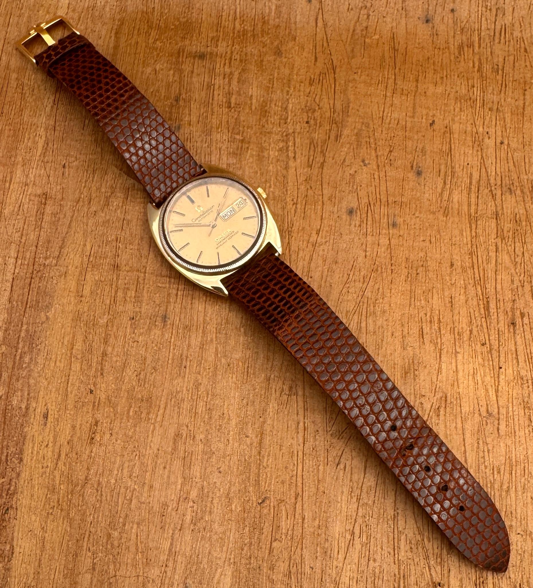 Omega Constellation Day-Date 1680057 Automatikuhr im Zustand „Gut“ im Angebot in Toronto, CA
