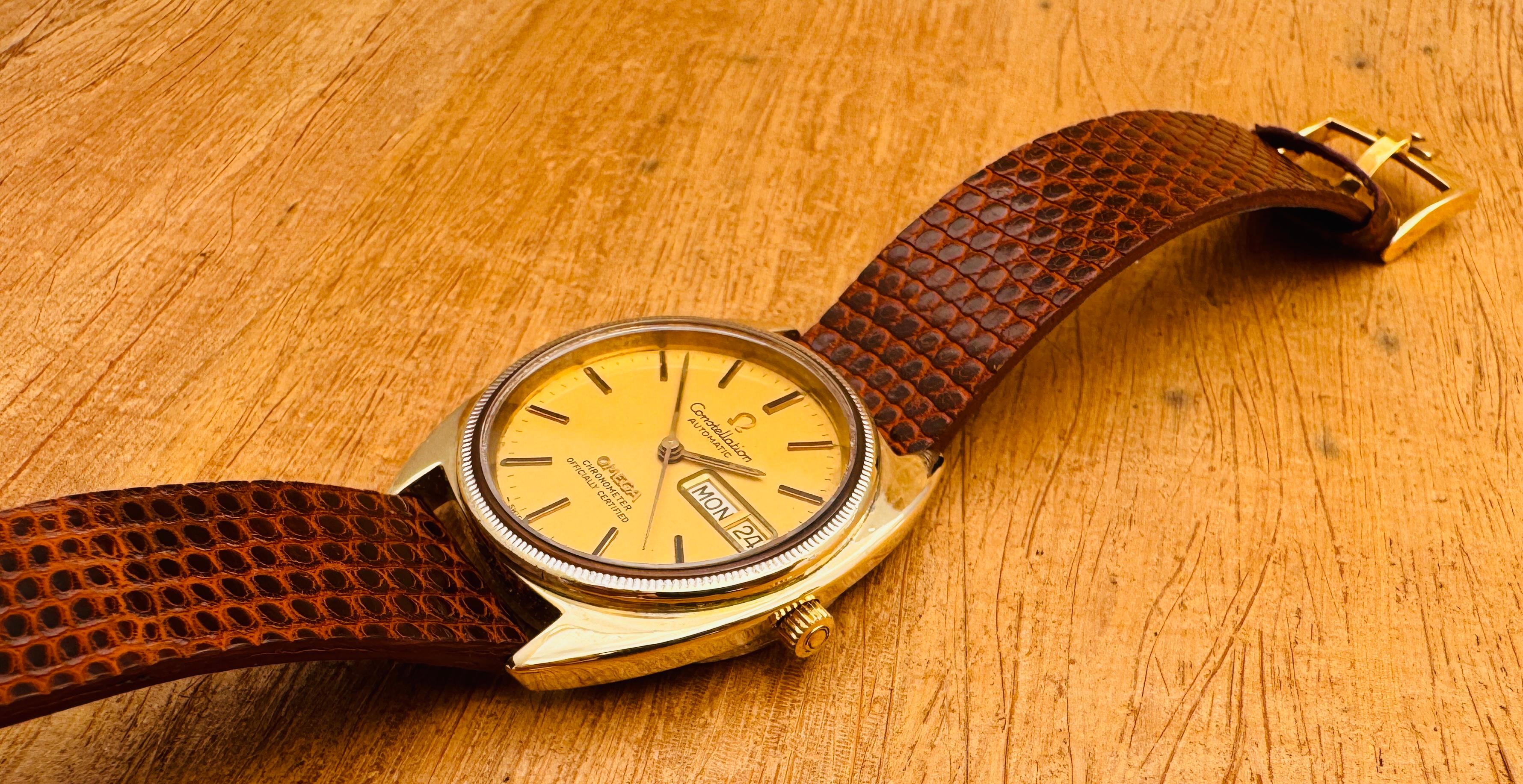 Omega Constellation Day-Date 1680057 Automatikuhr im Angebot 1