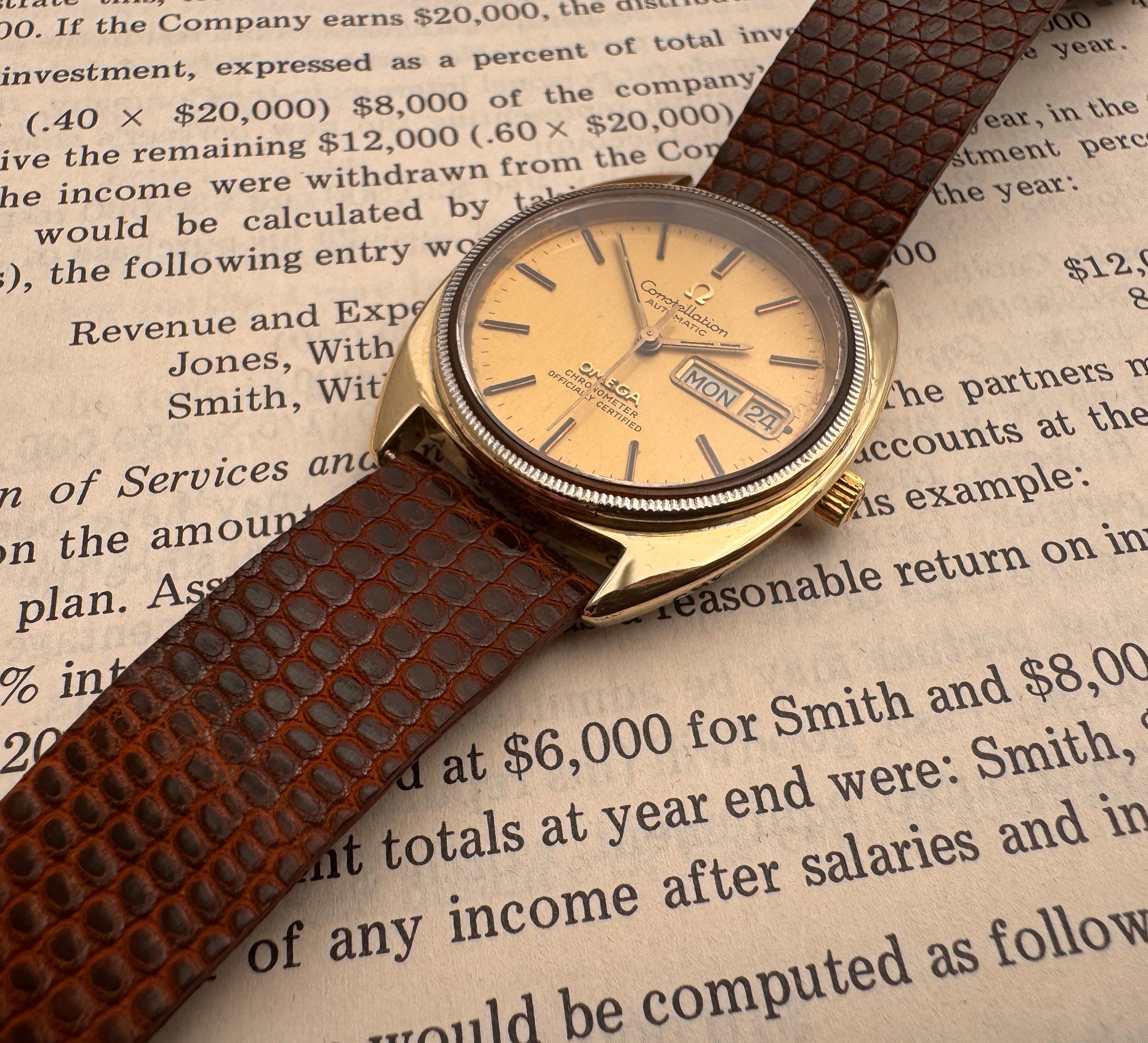Omega Constellation Day-Date 1680057 Automatikuhr im Angebot 2