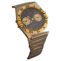 Vintage Omega Constellation Day-Date 3961070 Steel 18kGold Full Bar Watch
