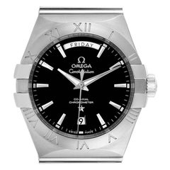 Orologio Omega Constellation Day-Date in acciaio da uomo 123.10.38.22.01.001 Card