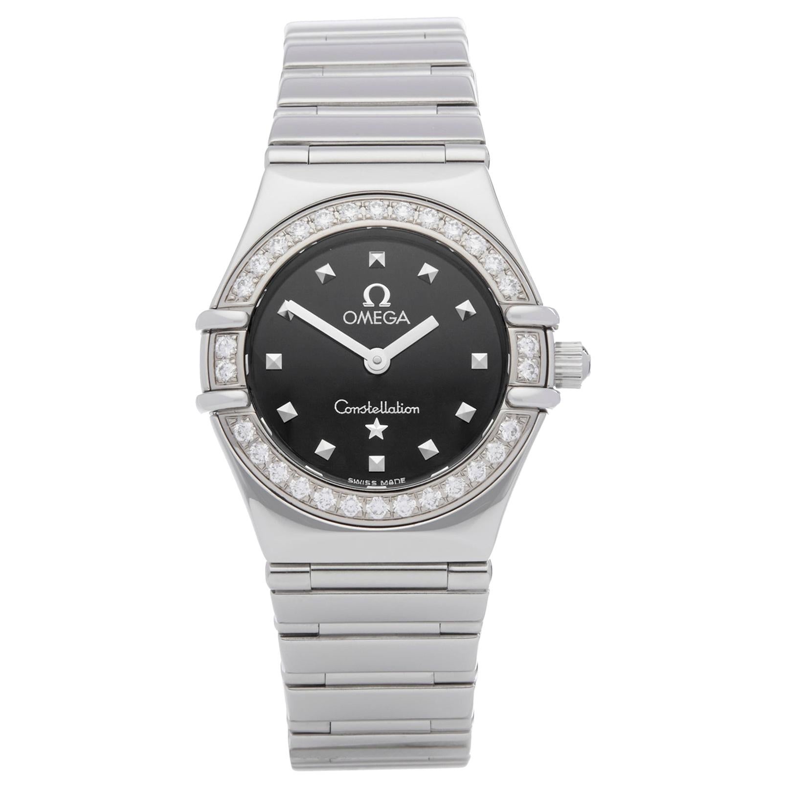 Omega Constellation Diamond Stainless Steel 1465.51.00