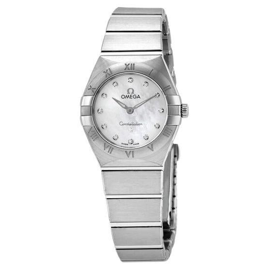 Omega Constellation Diamond Watch 131.10.25.60.55.001 For Sale