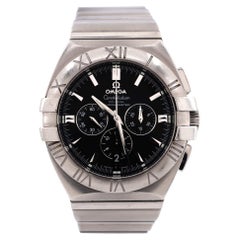Omega Constellation Double Eagle Co-Axial Chronograph Automatic Watch Sta