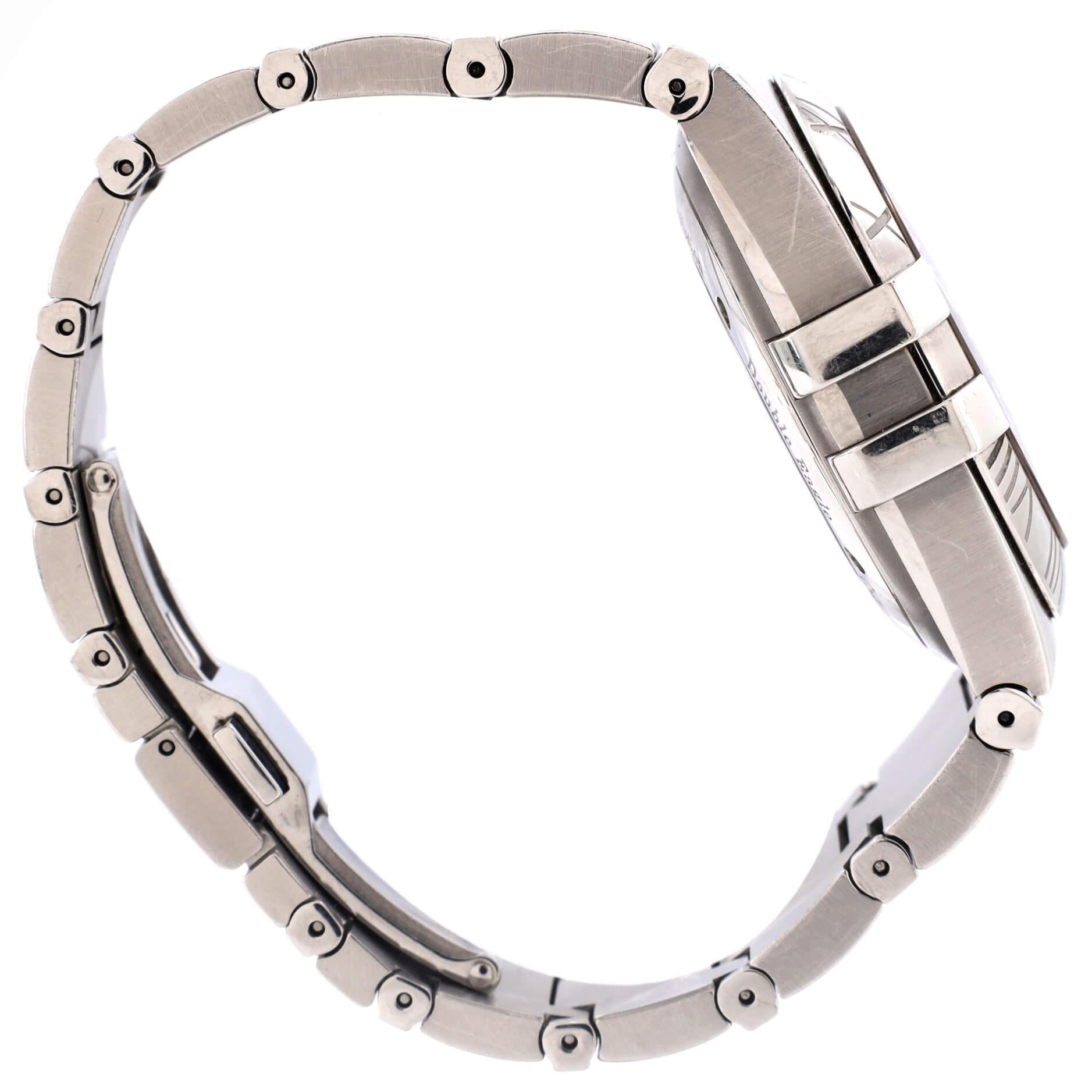 Omega Constellation Double Eagle Co-Axial Chronograph Automatikuhr Edelstahl im Zustand „Relativ gut“ in New York, NY