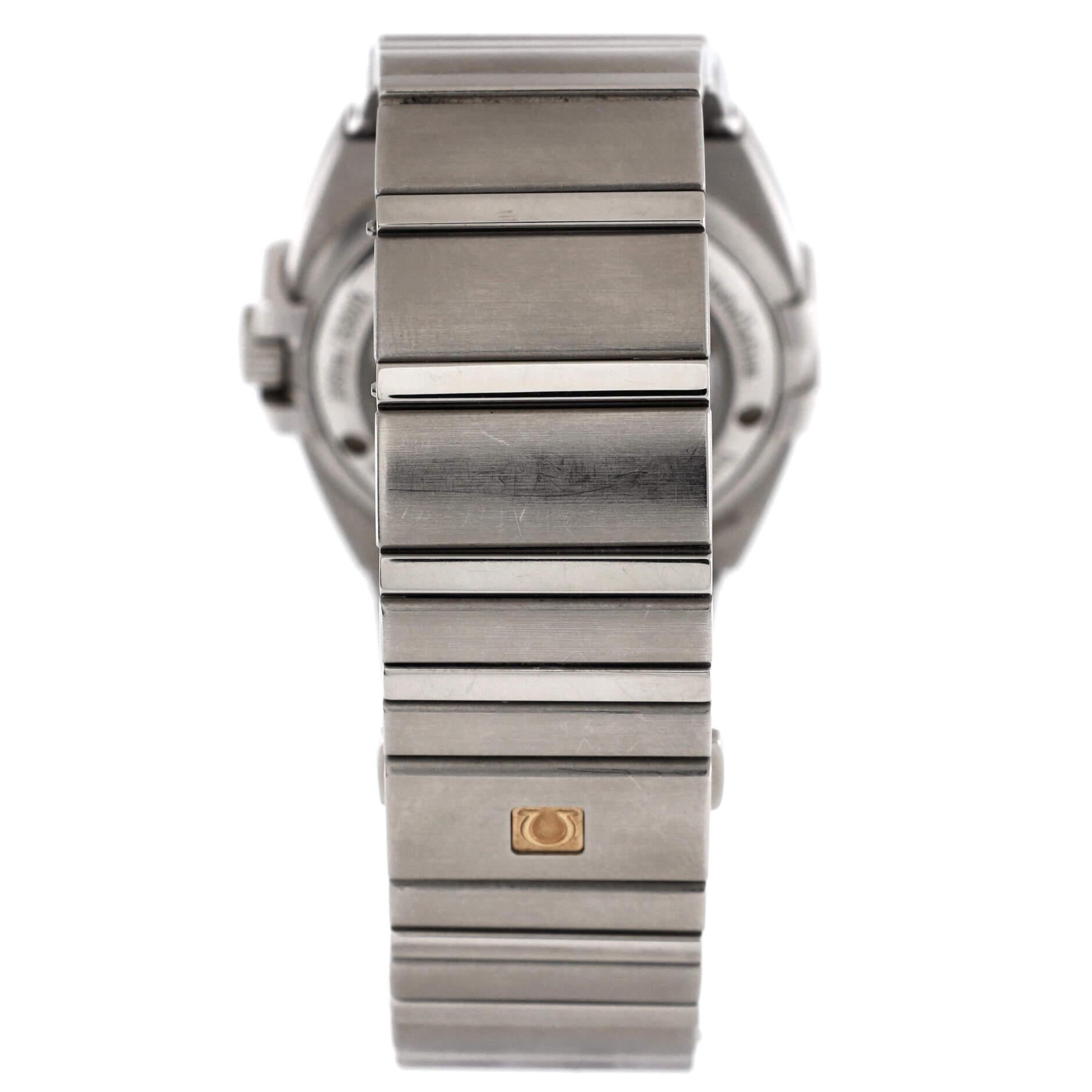 Omega Constellation Double Eagle Co-Axial Chronometer Automatikuhr Edelstahl 1