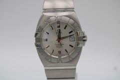Omega Constellation Double Eagle Silbernes Zifferblatt Ref. 1513.30.00 Vollständiger Satz - 2007