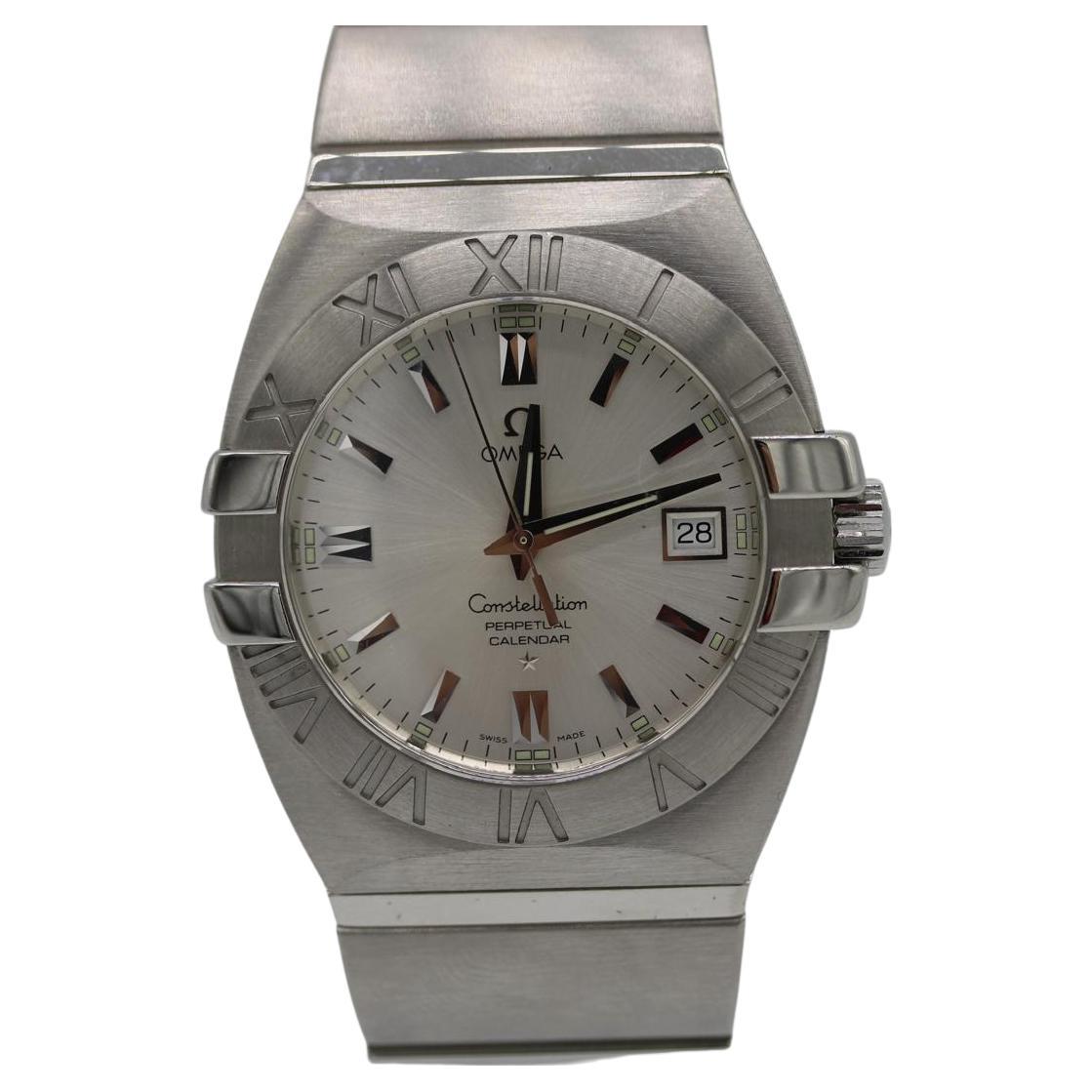 Omega Constellation Double Eagle Quadrante Argento Ref. 1513.30.00 Set completo - 2007 in vendita