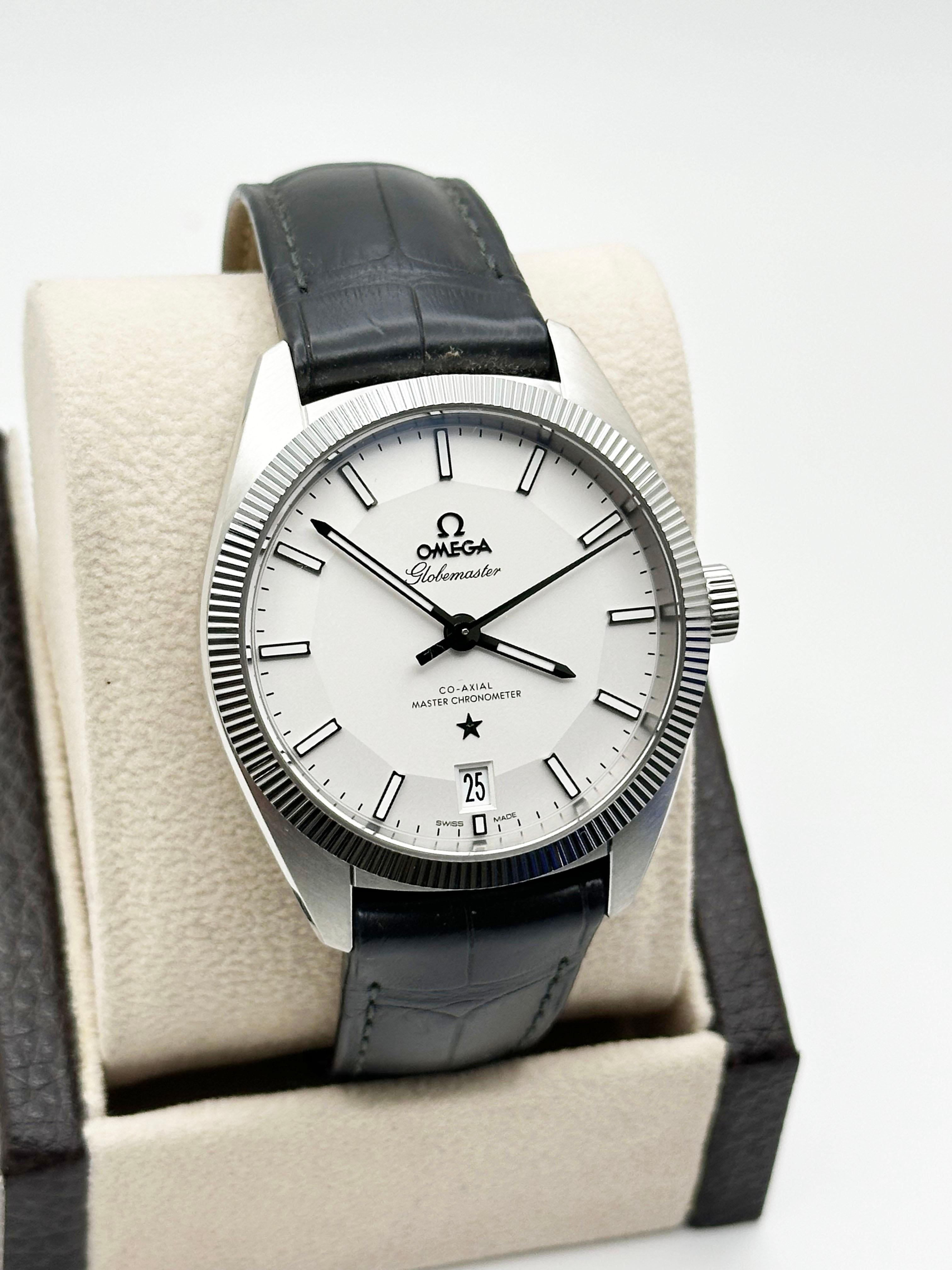 Omega Constellation Globemaster 130.33.39.21.02.001 Stainless Steel Box Paper For Sale 1