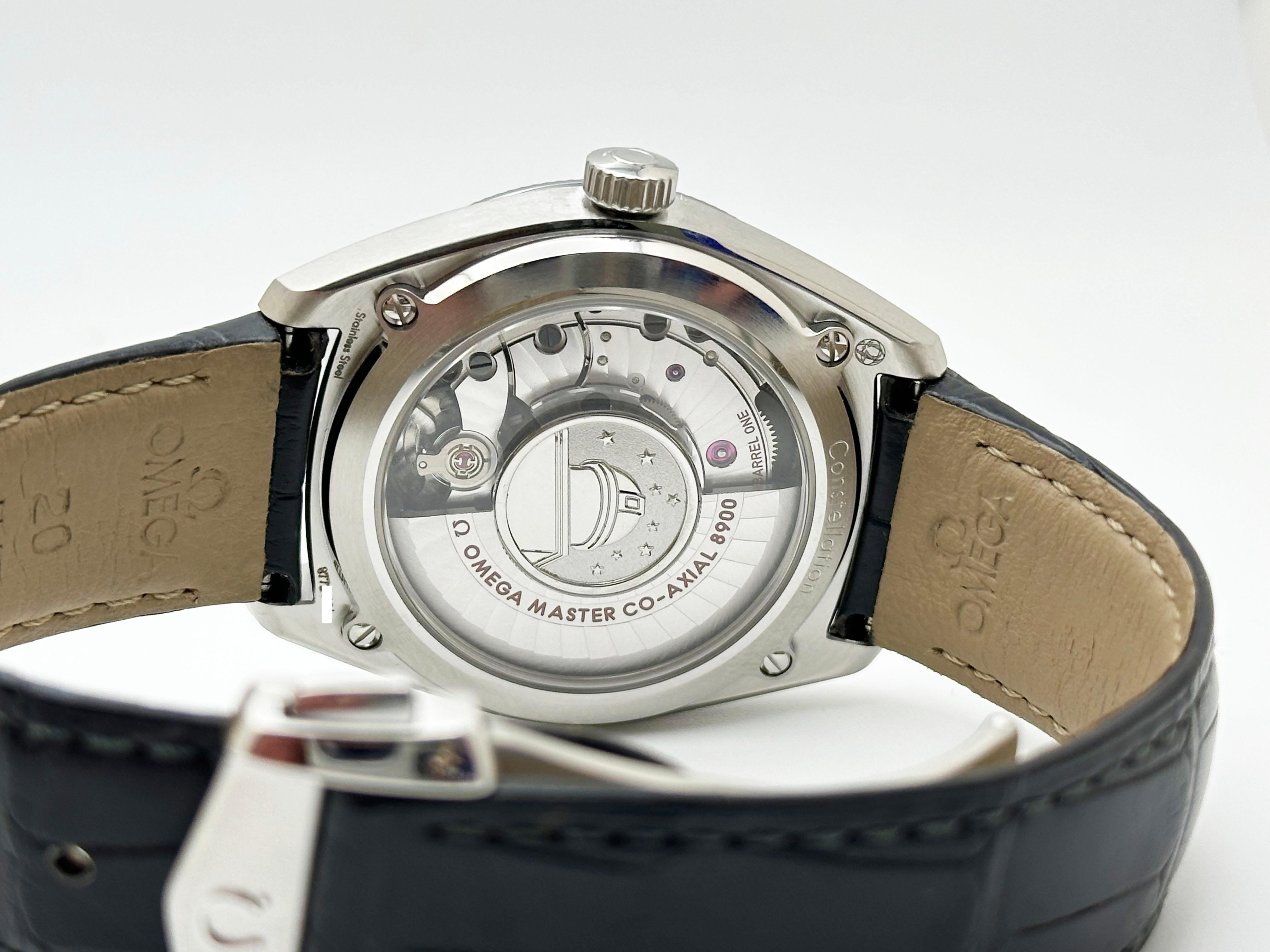 Omega Constellation Globemaster 130.33.39.21.02.001 Stainless Steel Box Paper For Sale 4