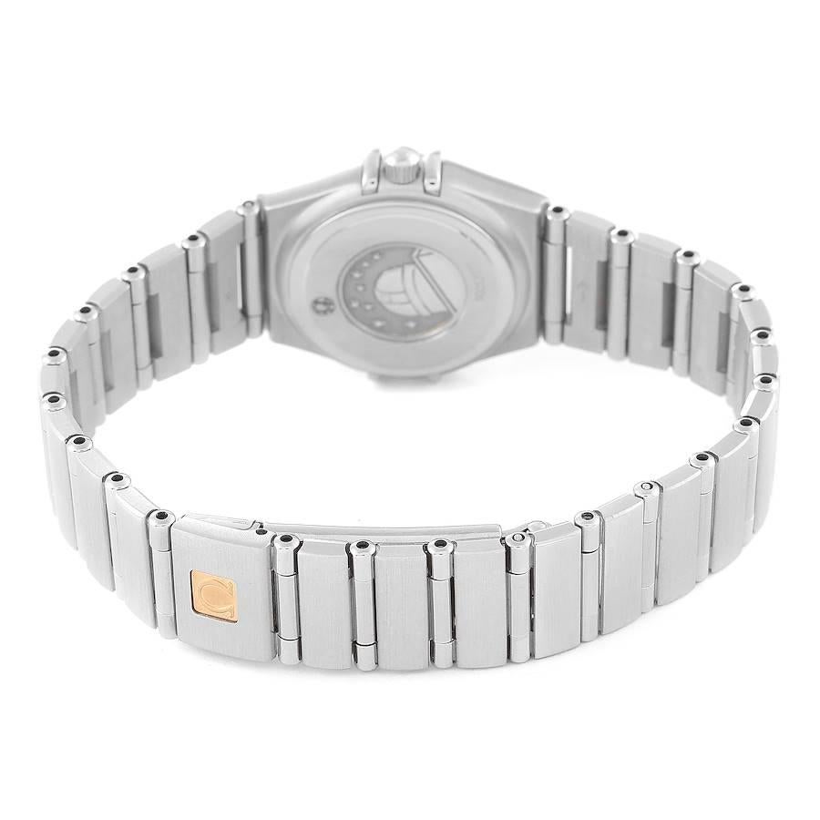 Women's Omega Constellation Iris Steel Multi Stone Ladies Watch 1460.79.00