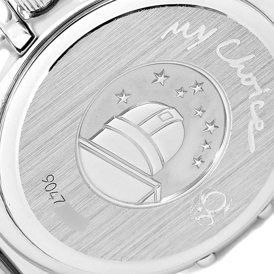 Omega Constellation Iris Steel Multi Stone Ladies Watch 1475.79.00 For Sale 2