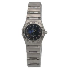 Omega Constellation Ladies 795.203 Blue Dial Stainless Steel - 22mm - Quartzrt
