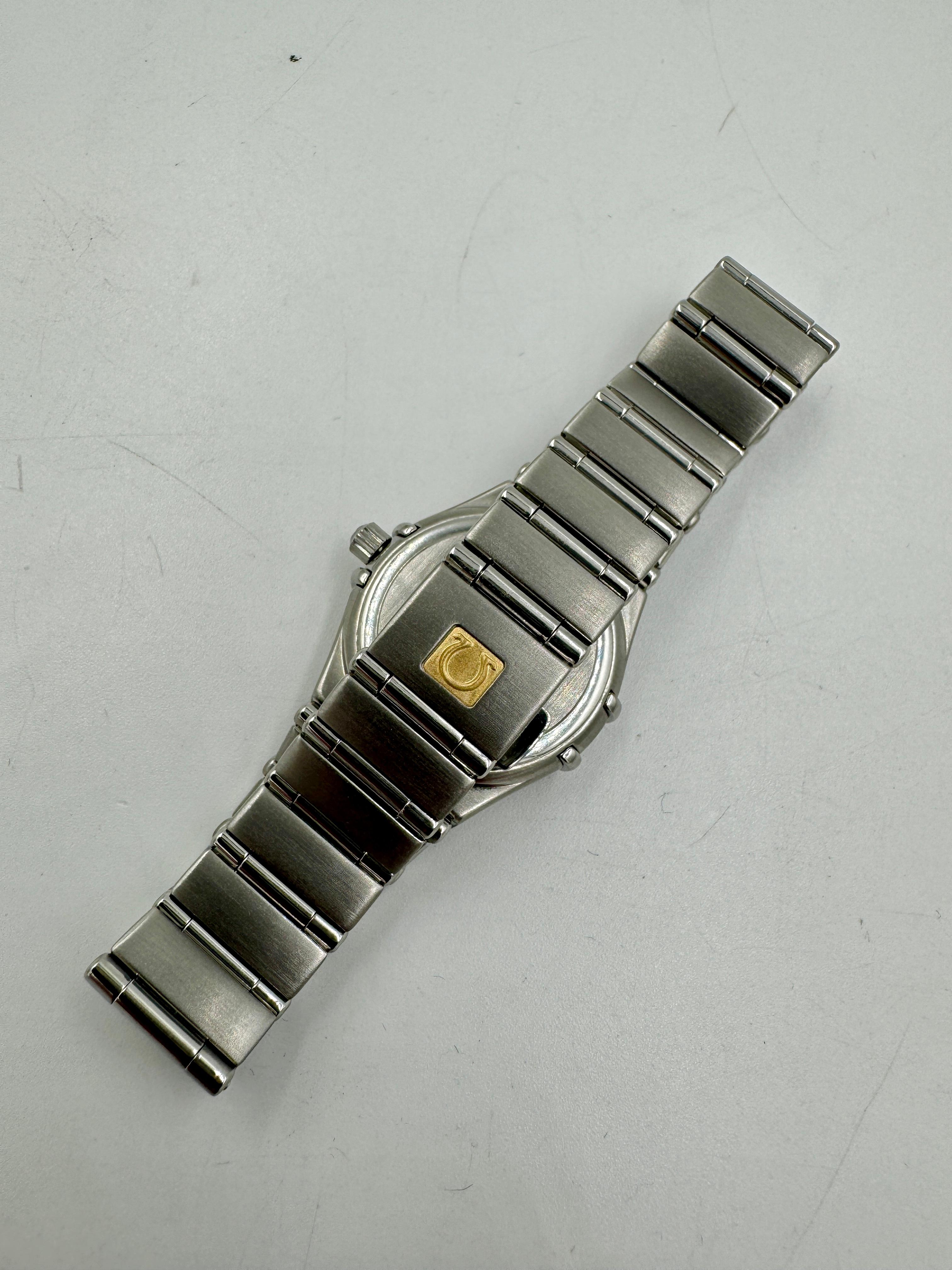 Omega Constellation Ladies Mother Of Pearl Dial Quartz Stainless Wristwatch For Sale 7