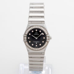 Omega Constellation ladies "My Choice" as advertised Cindy Crawford 2000's