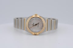 Omega Constellation Manhattan 25mm - Or jaune et acier