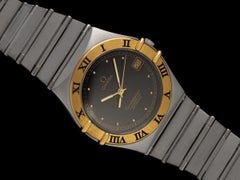 Omega Constellation Manhattan Mens Large Chronometer Watch, Automatic, Date