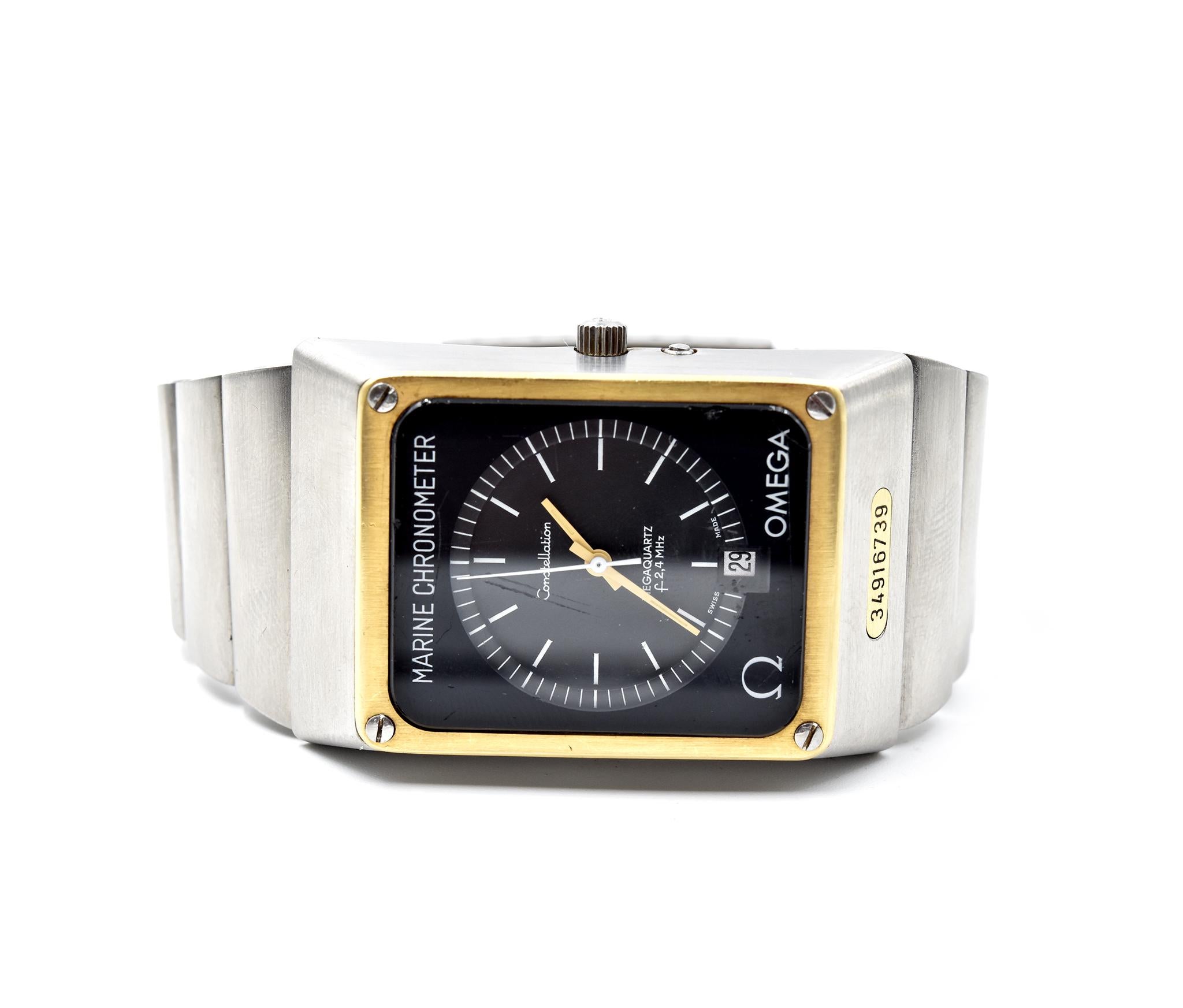 Reloj Omega Constellation Marine Chronometer Acero inoxidable Ref 1511 en Excelente Estado en Scottsdale, AZ