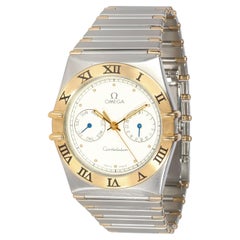 Omega Constellation Herrenband aus Edelstahl und 18K Gelbgold