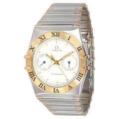 Omega Constellation Men's Band Stainless Steel and 18K Yellow Gold