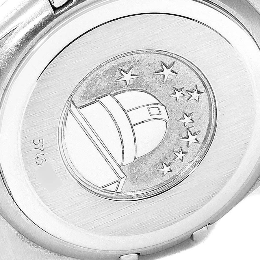 Omega Constellation Mini Blaue MOP Diamanten Damenuhr 1567.86.00 im Angebot 3