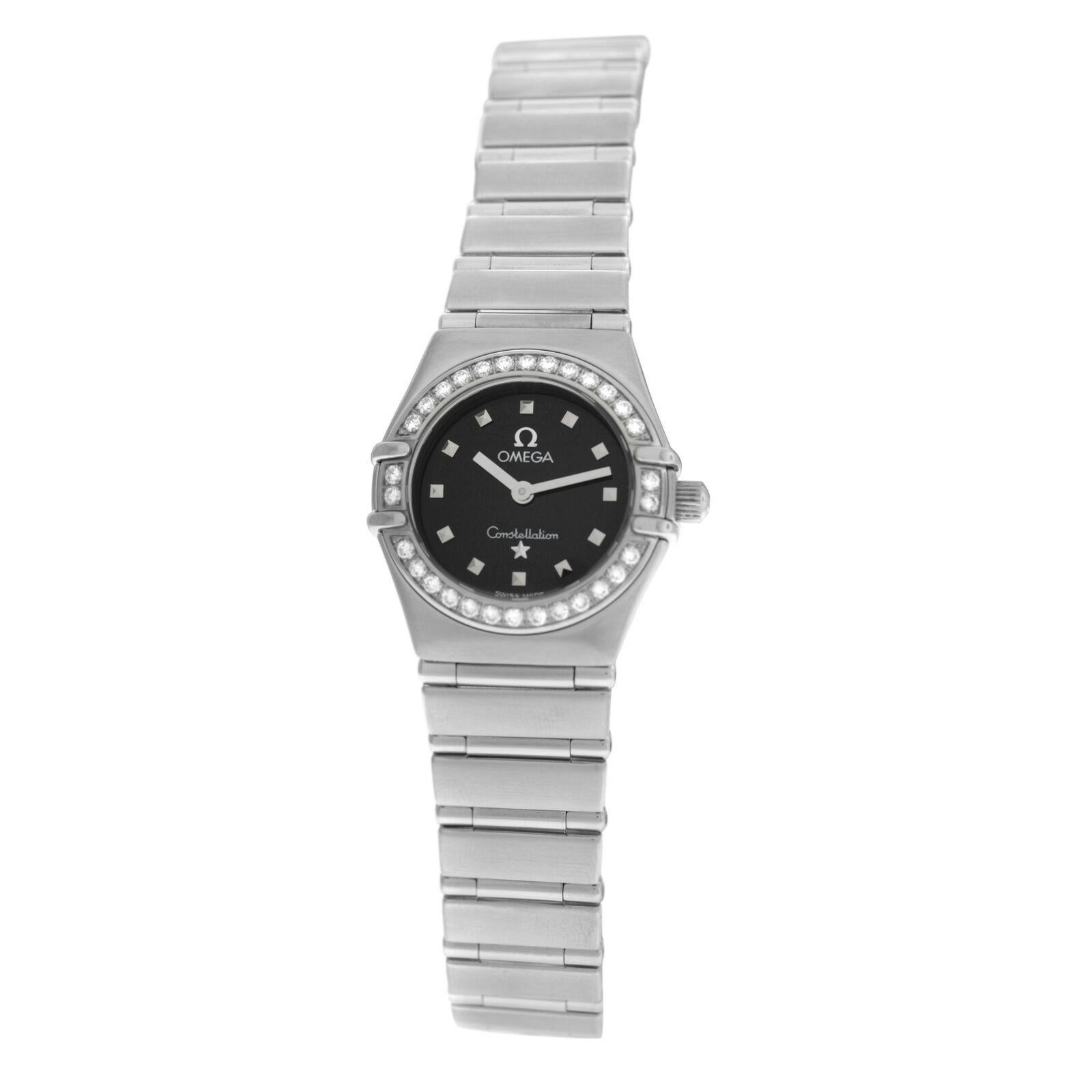 Omega Constellation My Choice 1465.51 Steel Diamond Quartz Watch For Sale