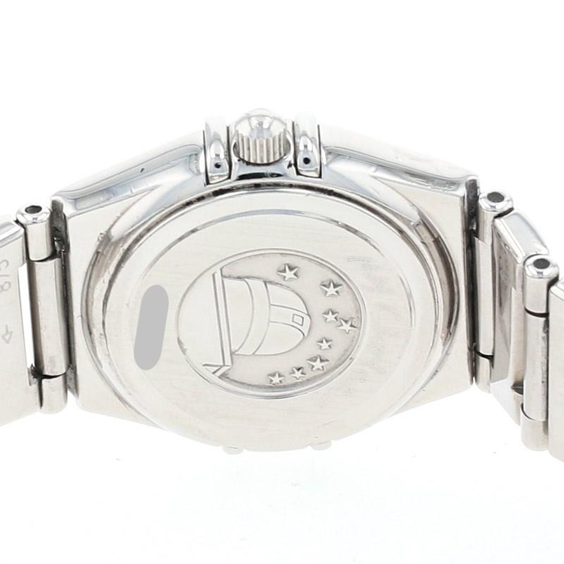 Omega Constellation My Choice Ladies Wristwatch - Stainless Quartz 1-Yr Wnty For Sale 2