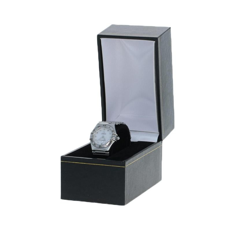 Omega Constellation My Choice Ladies Wristwatch - Stainless Quartz 1-Yr Wnty For Sale 3