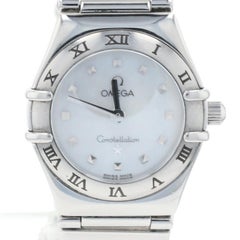 Used Omega Constellation My Choice Ladies Wristwatch - Stainless Quartz 1-Yr Wnty