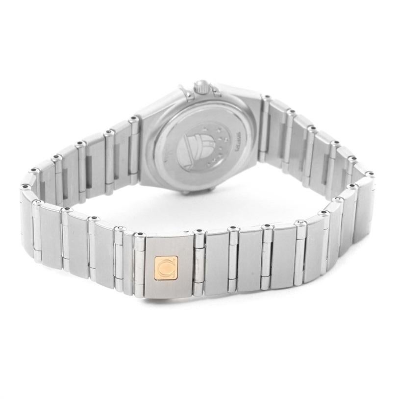 Omega Constellation My Choice Mini Diamond Steel Watch 1455.77.00 3