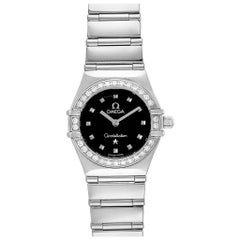Omega Constellation My Choice Mini Ladies Diamond Watch 1465.51.00