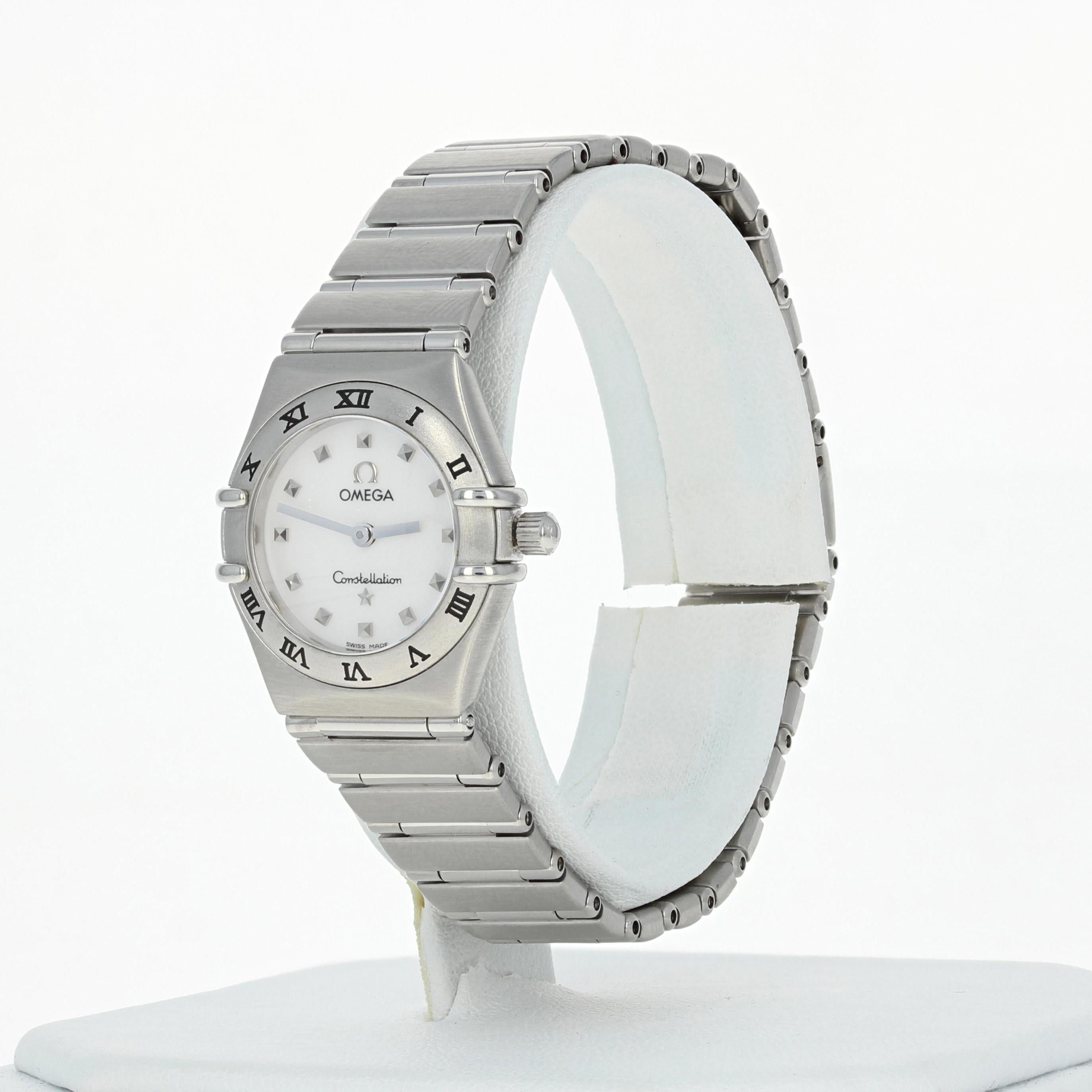 omega constellation mini ladies watch