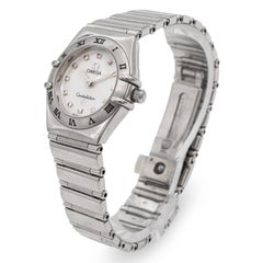 Omega Constellation My Choice Stainless Steel MOP Dial Quartz Women's Watch
