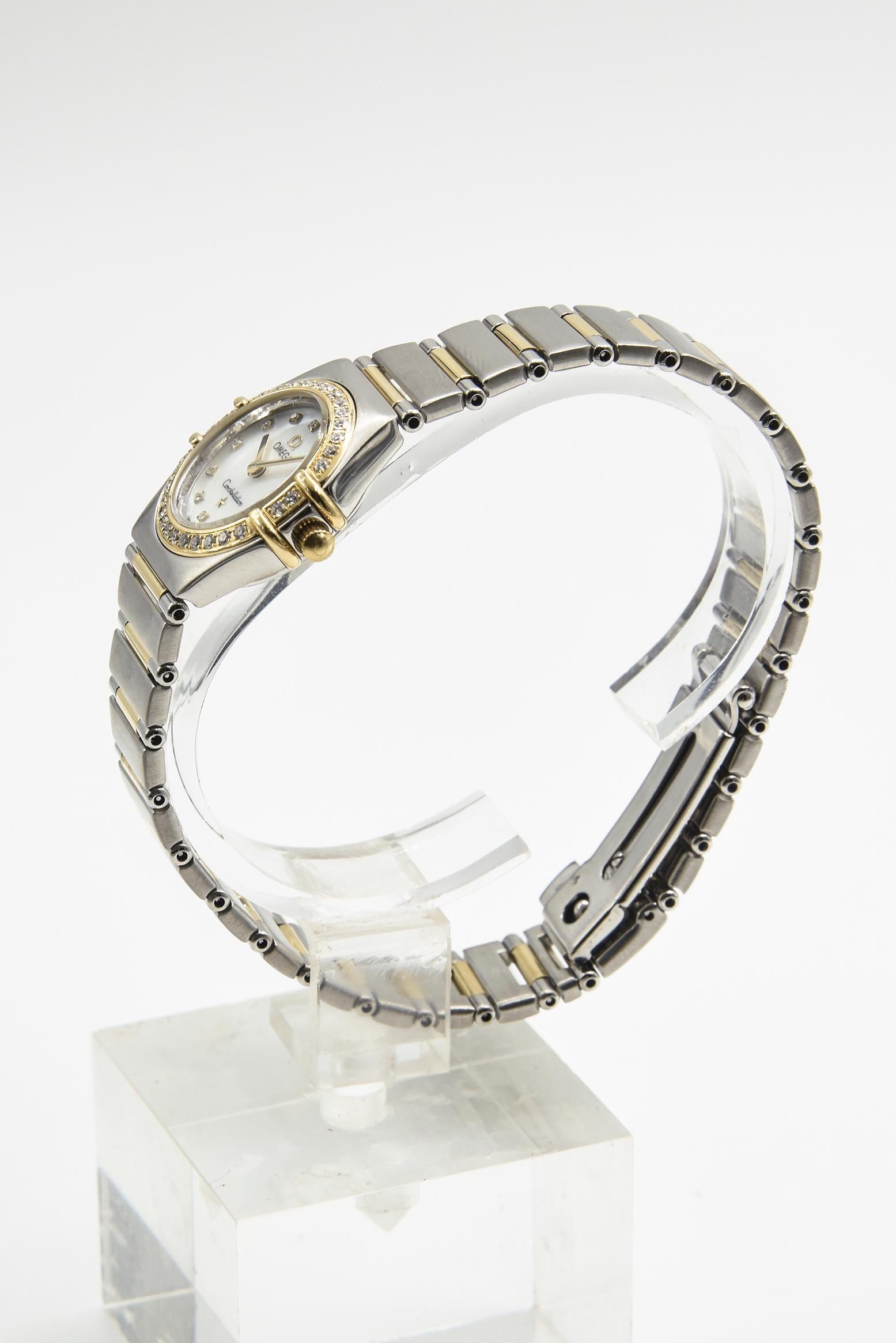 omega constellation my choice ladies watch