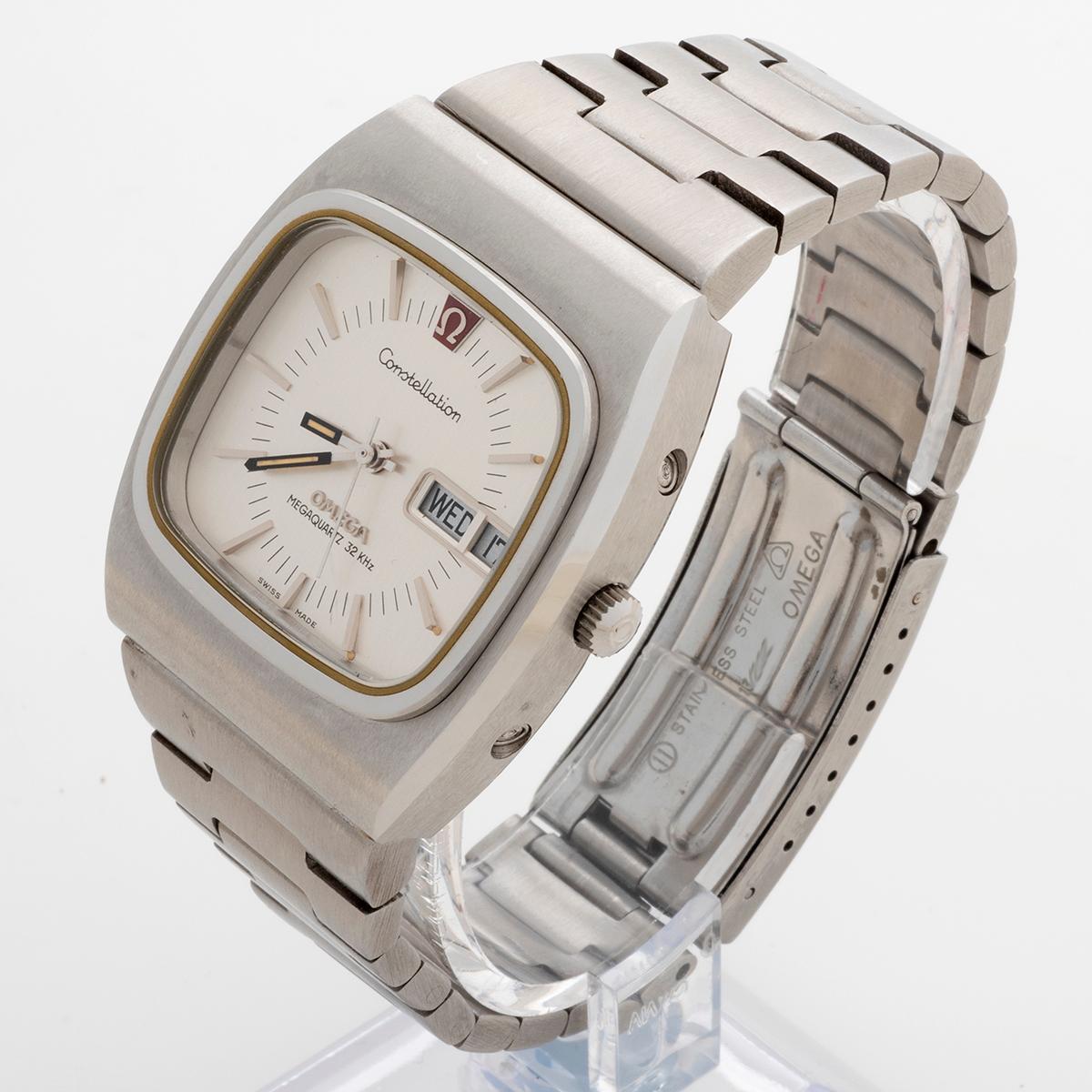 Omega Constellation Omega Constellation Megaquartz 32KHZ (elektronisch) Uhr 1977 im Zustand „Gut“ in Canterbury, England