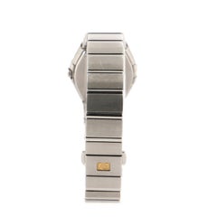 Omega Constellation Orbis Star Quartz Stainless Steel with Diamond Bezel
