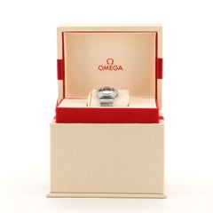 Omega Constellation Orbis Star Quartz Watch Stainless Steel and White Gol