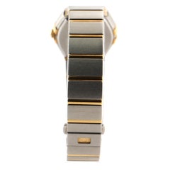 Omega Constellation Orbis Star Quartz Watch Stainless Steel and Yellow Gold
