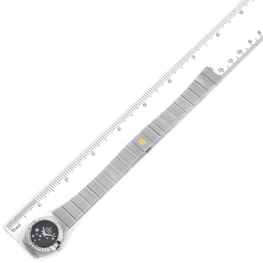 Omega Constellation Orbis Star Steel Diamond Watch 123.15.24.60.03.001 Box Card 1