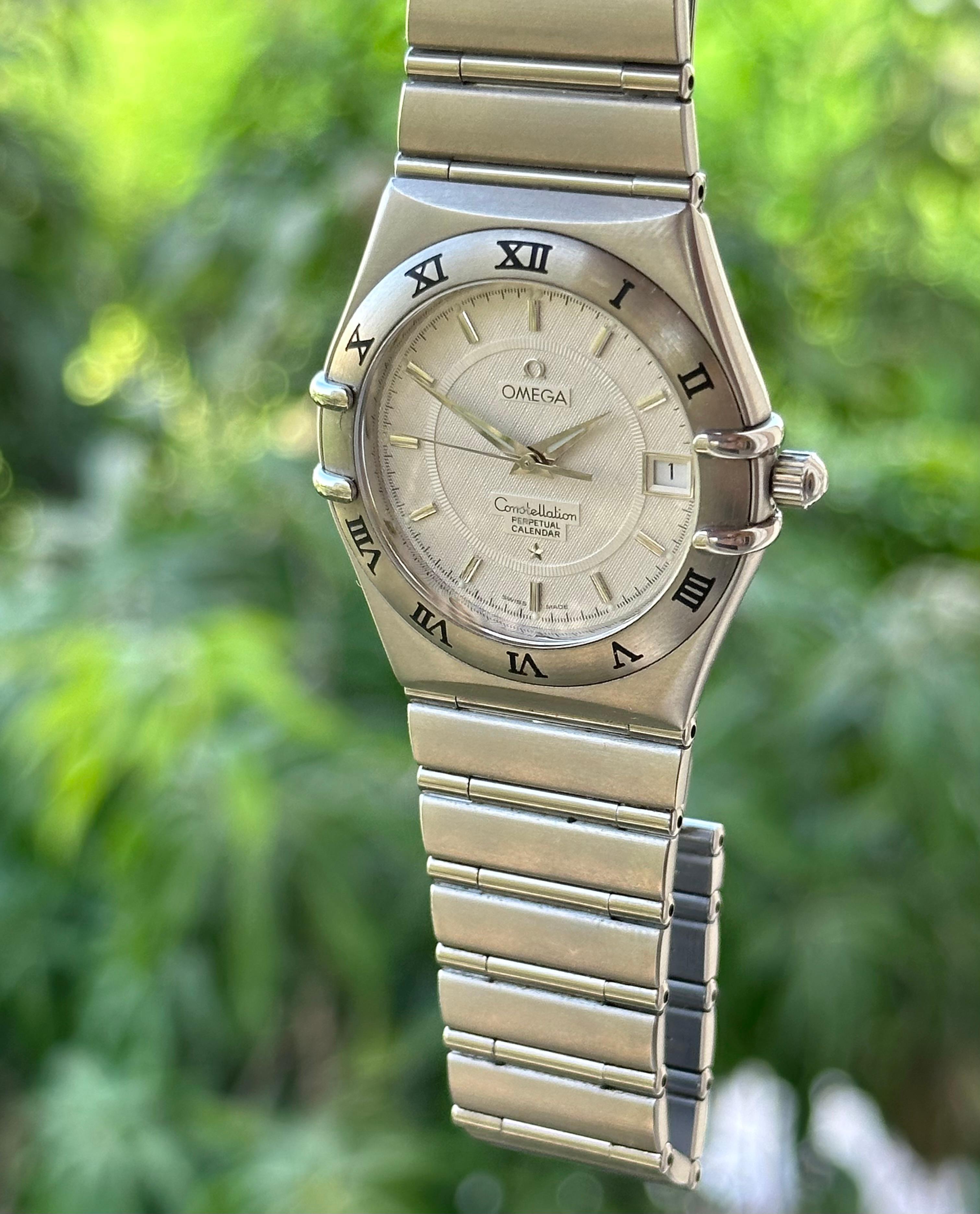 Omega Constellation Perpetual Calendar Serviced Watch  For Sale 5