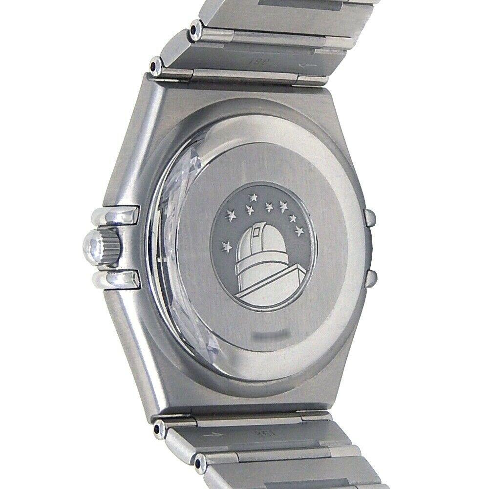 Omega Constellation Perpetual Calendar Stainless Steel Watch Quartz 1552.30.00 For Sale 1
