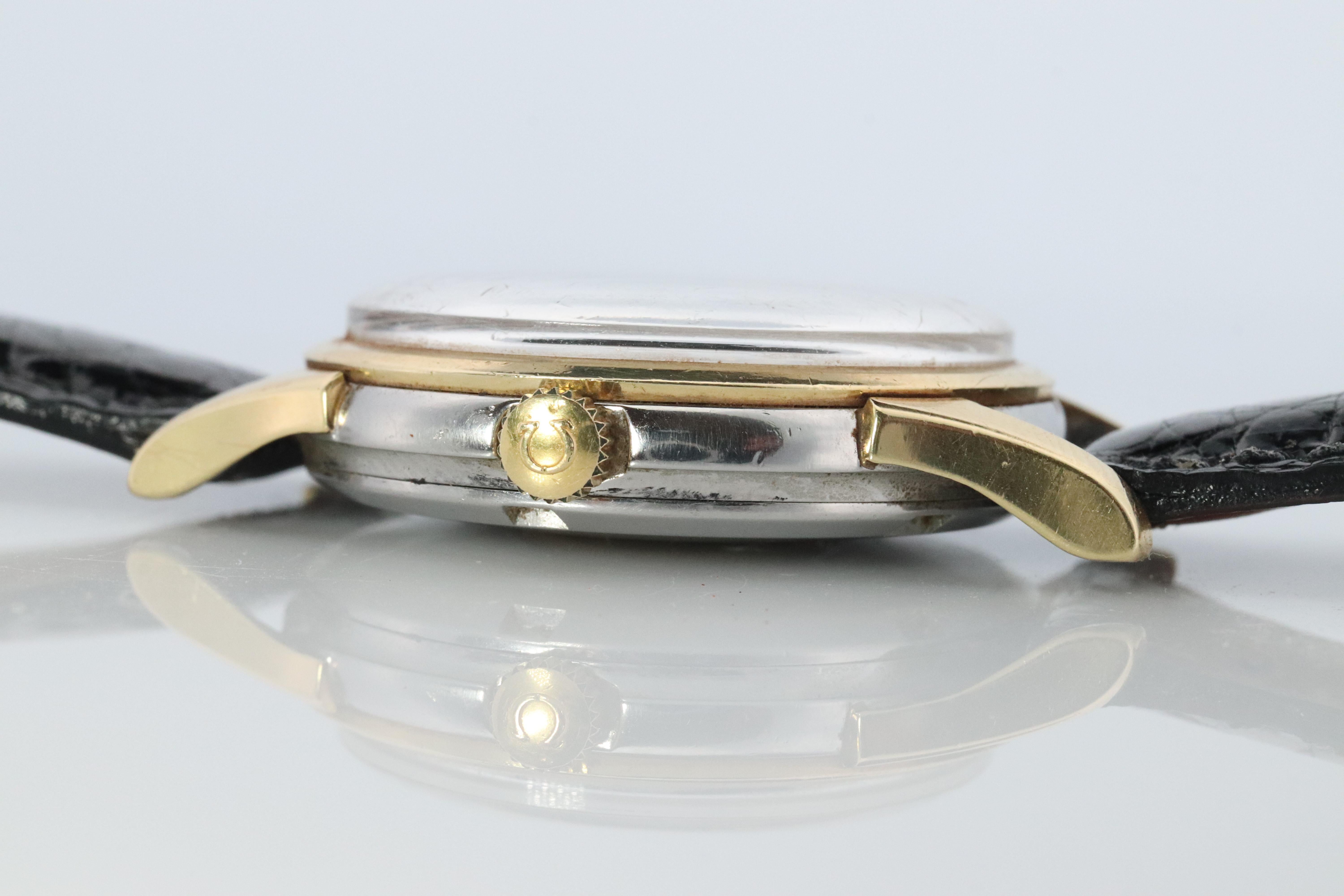 Vintage Omega Constellation Automatic PIE PAN Dial

ref 14393 61 SC

Circa 1961

Stainless Steel Case and Yellow Gold Cap..

Condition: Works and keeps time. Great Condition.

Details:
34mm x 11mm case
4.5mm crown

New Genuine Leather Band.


Please
